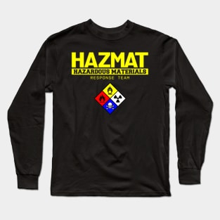 Hazmat Hazardous Material Response Team Technician Long Sleeve T-Shirt